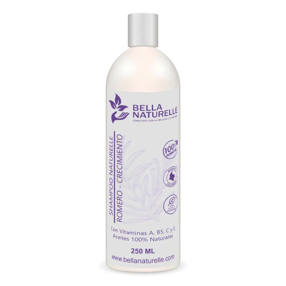 Shampoo Naturelle - Romero Crecimiento